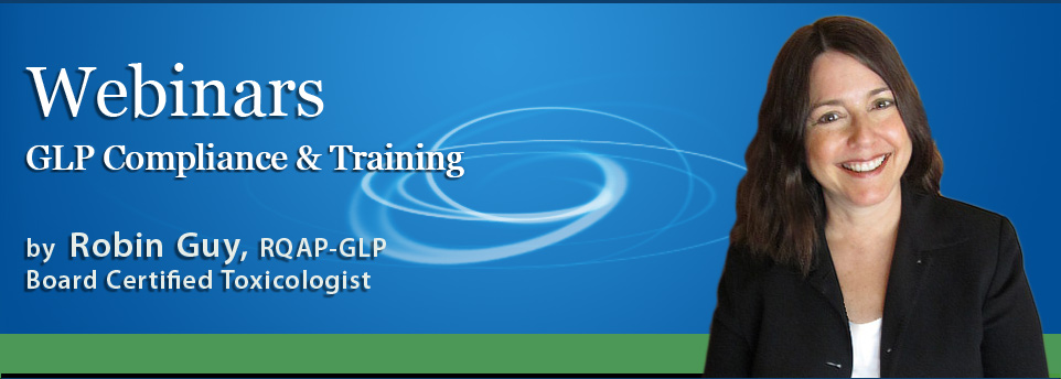 GLP webinars with Robin Guy